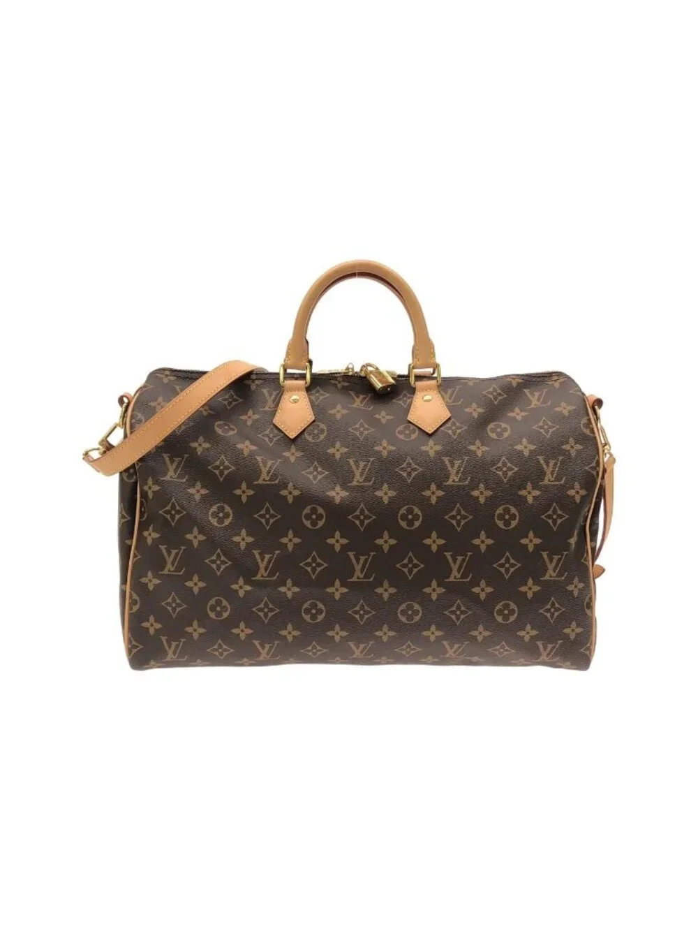 Louis Vuitton Monogram Speedy Bandouliere 40 Boston Bag
